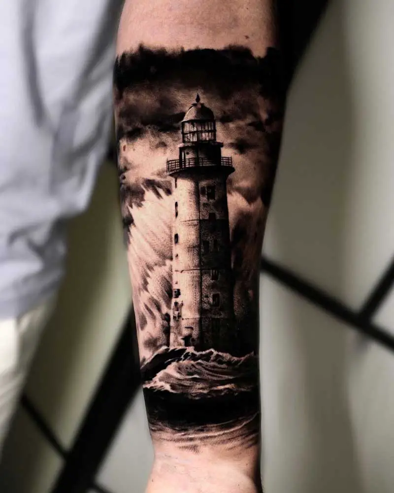 stormy-lighthouse-tattoo-1