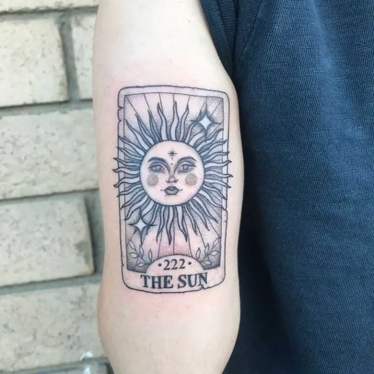 107 Inspiring Tarot Card Tattoo Ideas nad Designs for Men and Women ...