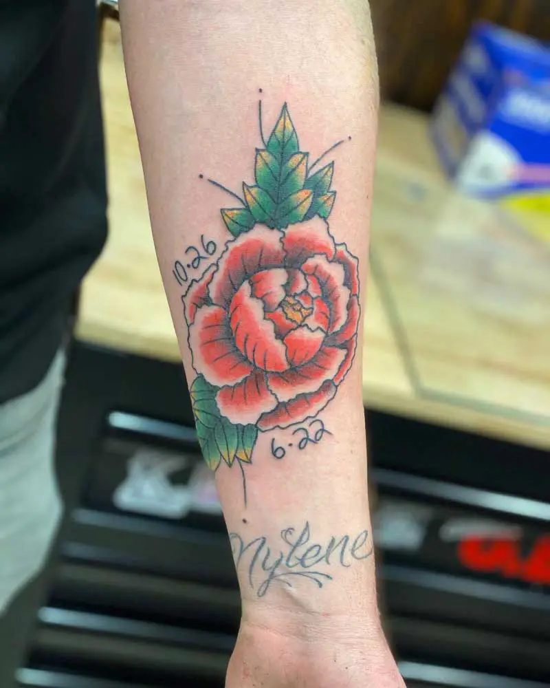 traditional-carnation-tattoo-1