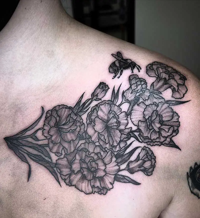 traditional-carnation-tattoo-3