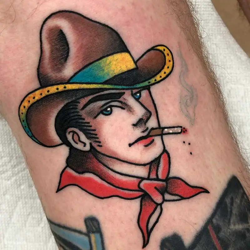 traditional-cowboy-tattoo-1