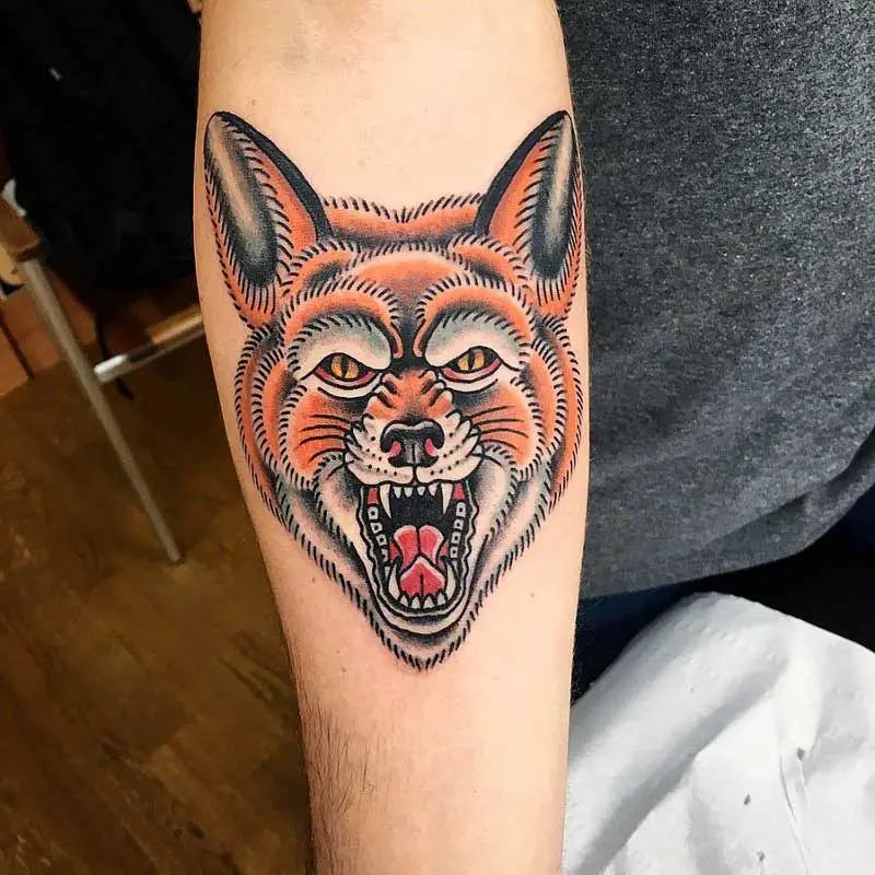 traditional-fox-tattoo-1