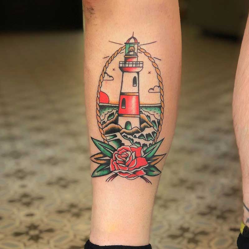 traditional-lighthouse-tattoo-1