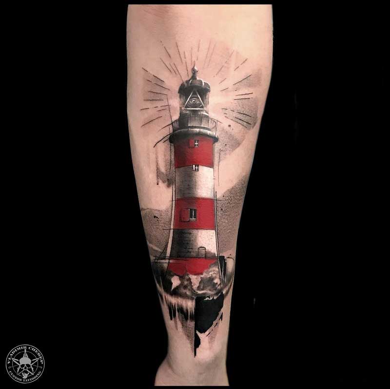 trash-polka-lighthouse-tattoo-1