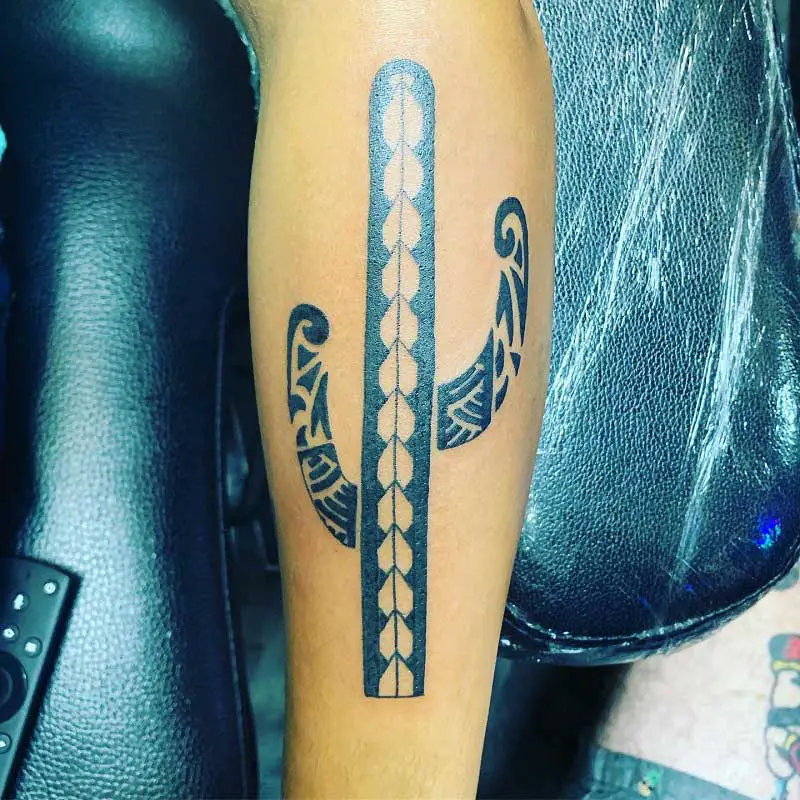 tribal-cactus-tattoo-1