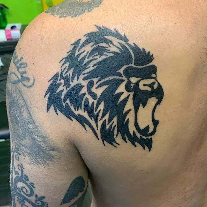 tribal-gorilla-tattoo-1