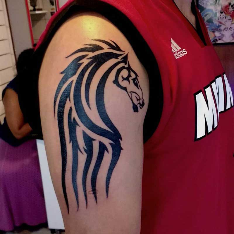 tribal-horse-tattoo-2