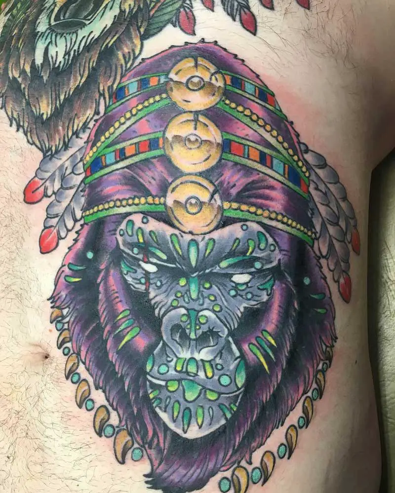 warrior-gorilla-tattoo-2