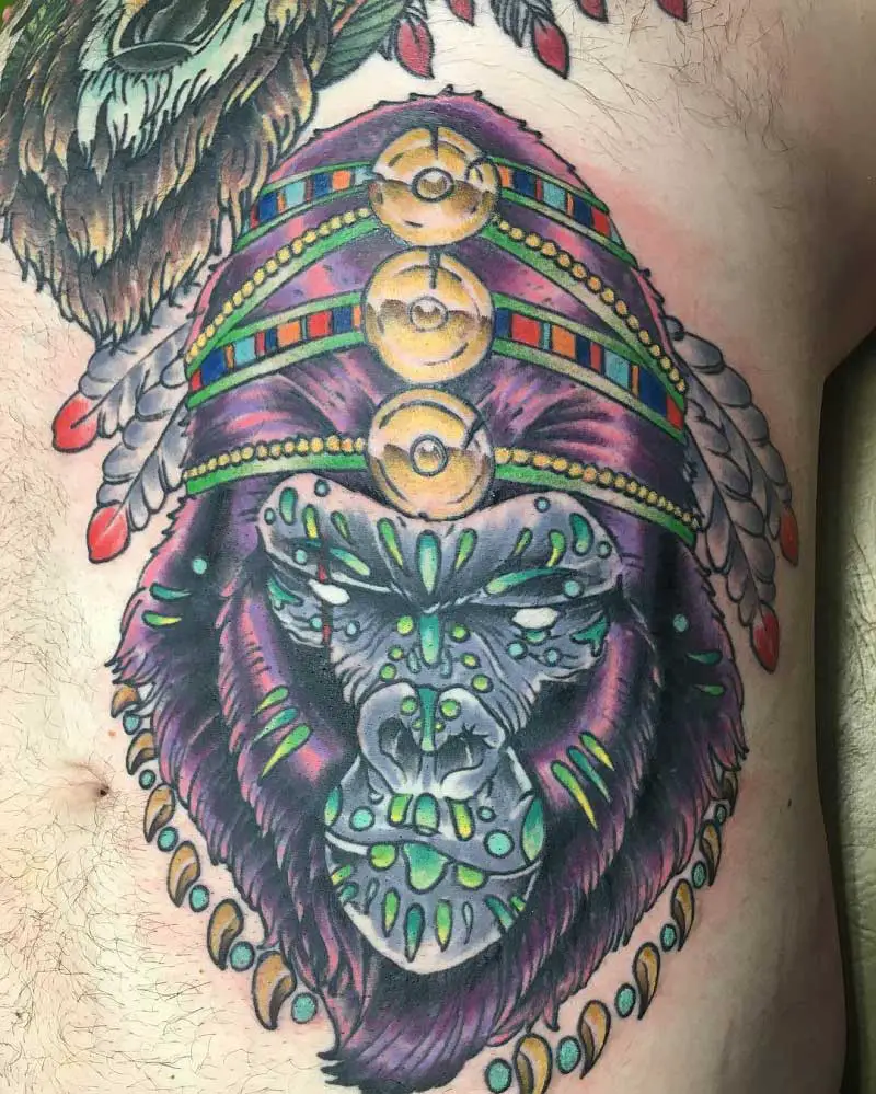 Gorilla Tattoo  InkStyleMag