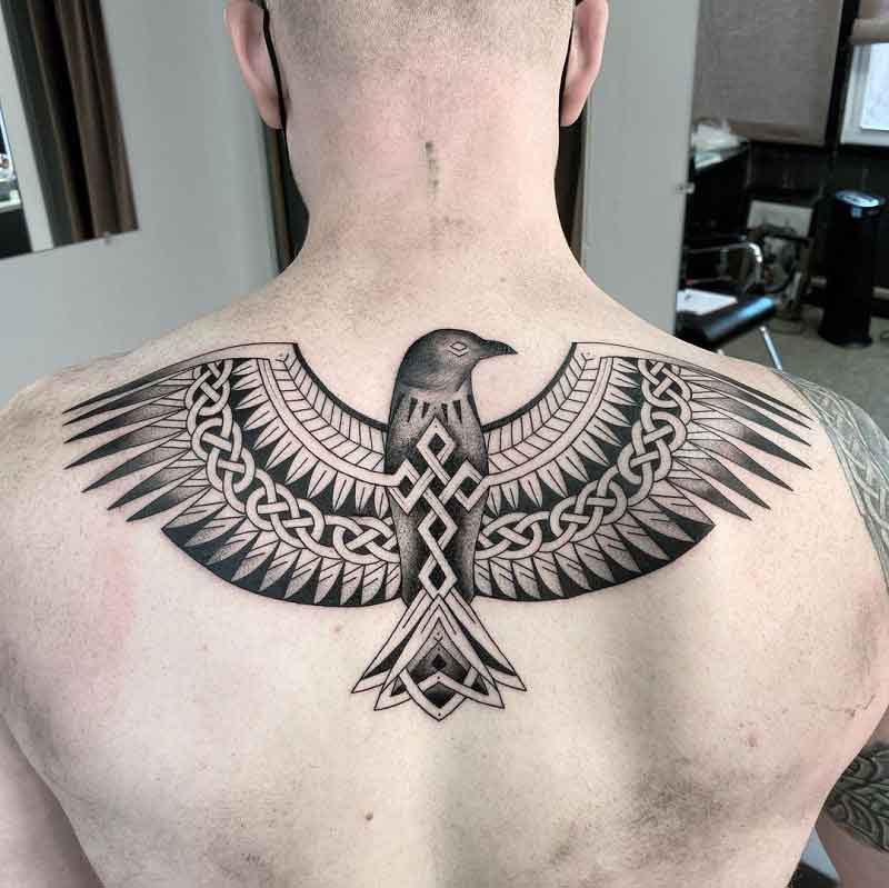 Celtic Raven Tattoo 2