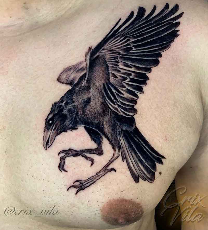 Dark Raven Tattoo 2