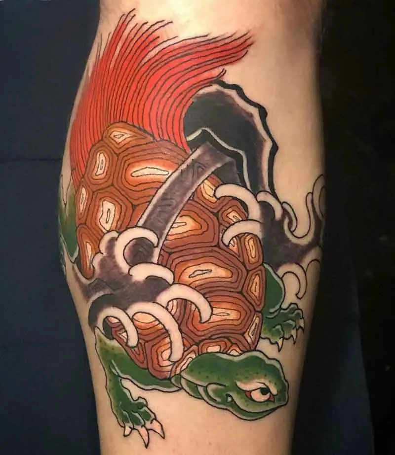 Japanese Turtle Tattoo 1