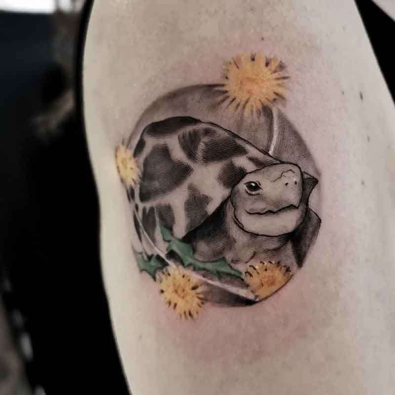 Land Turtle Tattoo 1