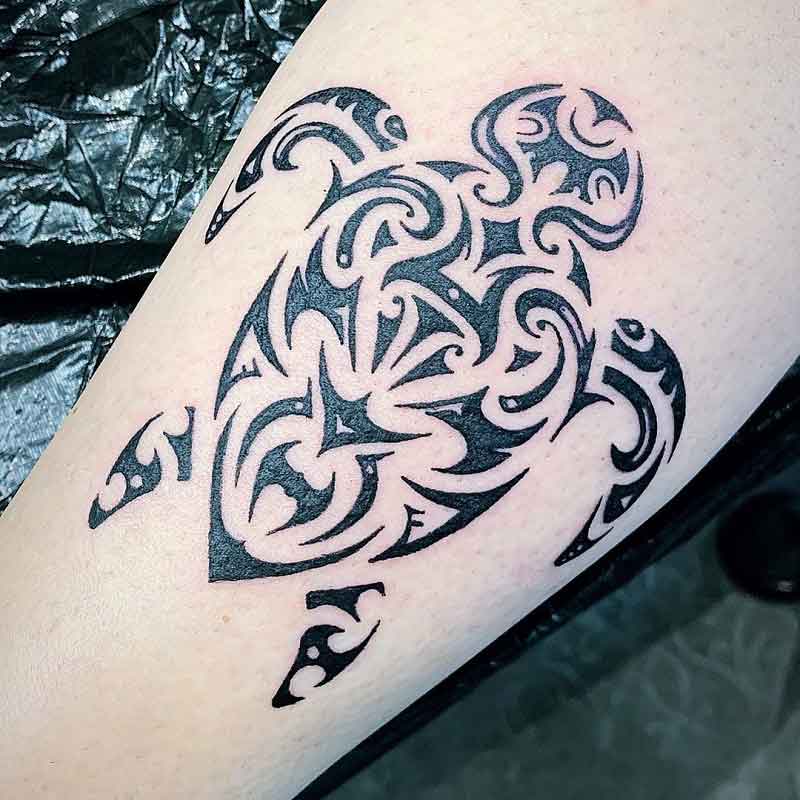 Maori Turtle Tattoo 1