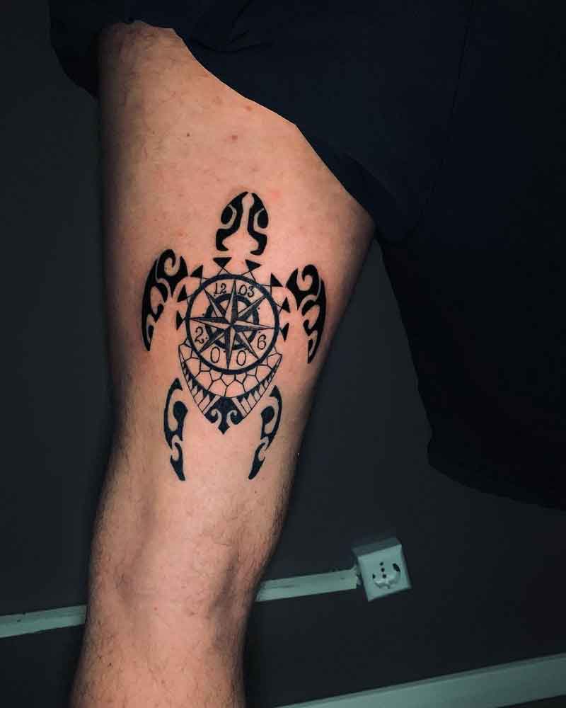 Maori Turtle Tattoo 2