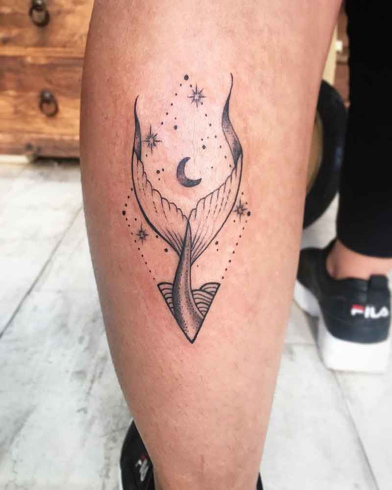 Mermaid Tail Tattoo 1