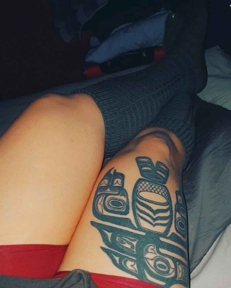 Native American Raven Tattoo 1