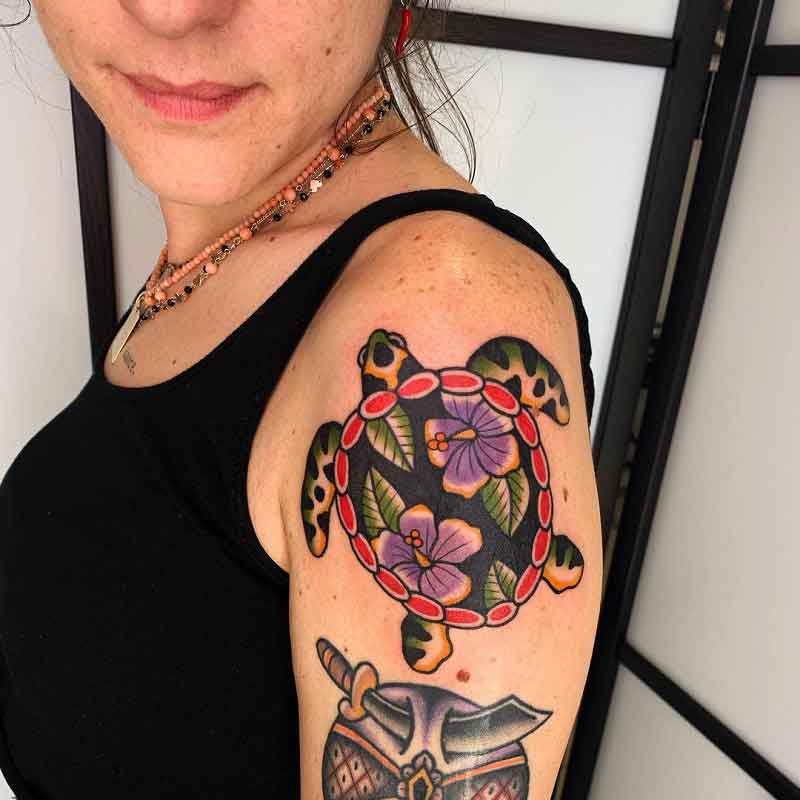 Native American Turtle Tattoo 2