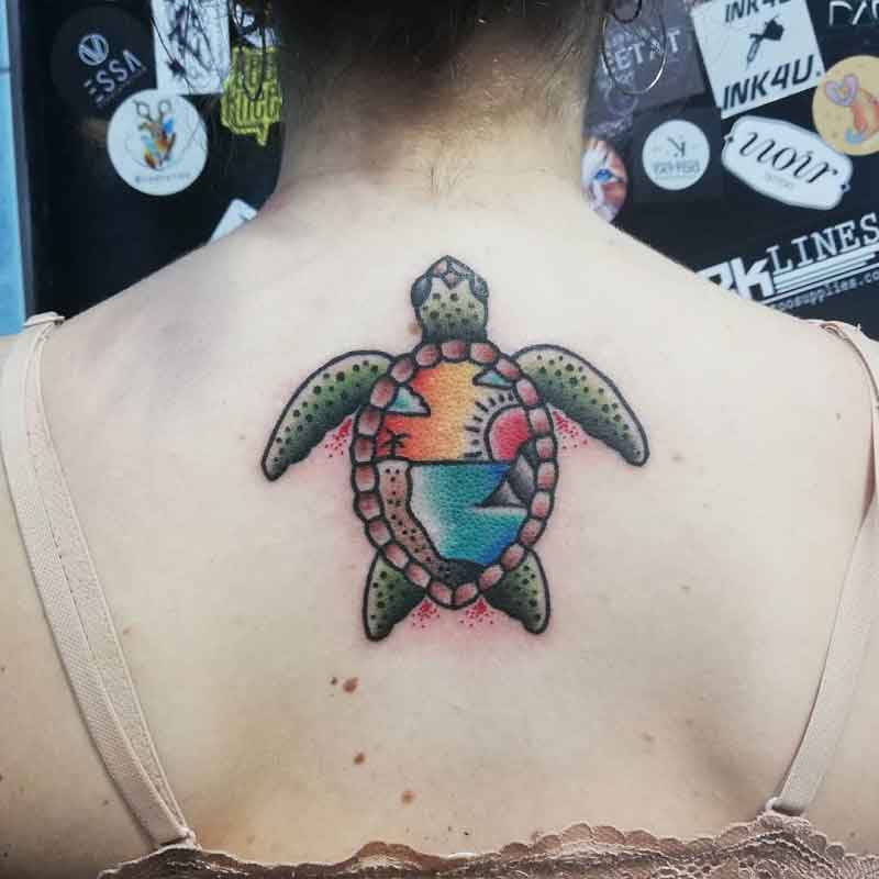 Native American Turtle Tattoo 3