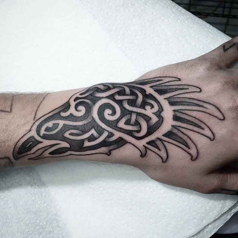 Norse Raven Tattoo 3