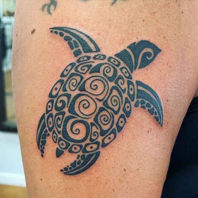 Hawaiian Sea Turtle Tattoos