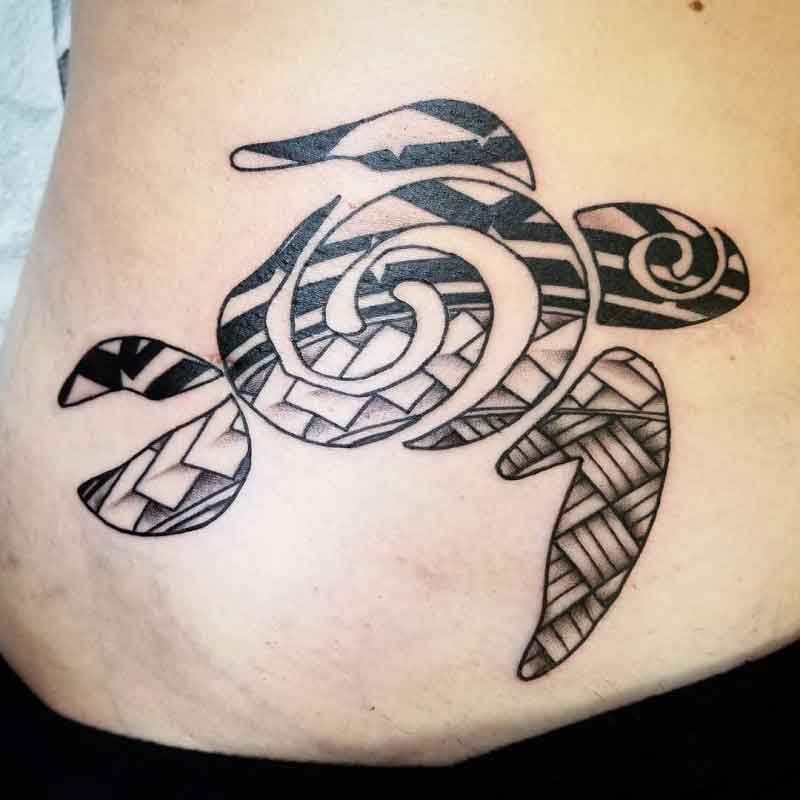 Polynesian Turtle Tattoo 3