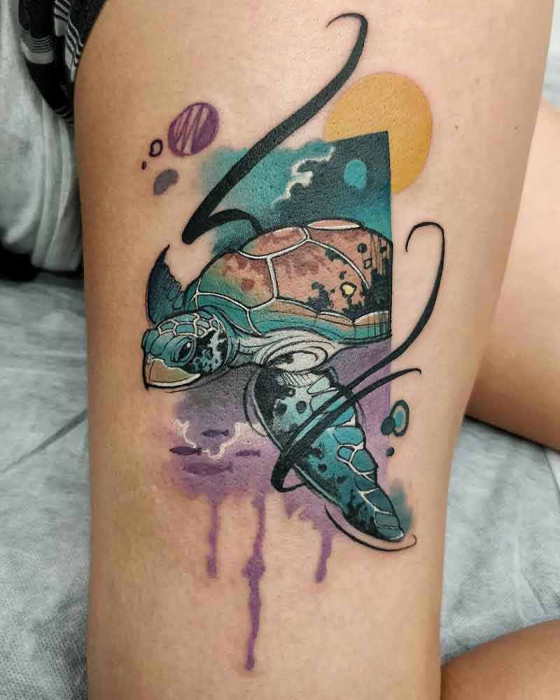 Sea Turtle Tattoo 2