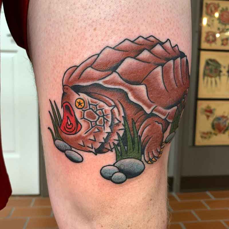 Snapping Turtle Tattoo 1