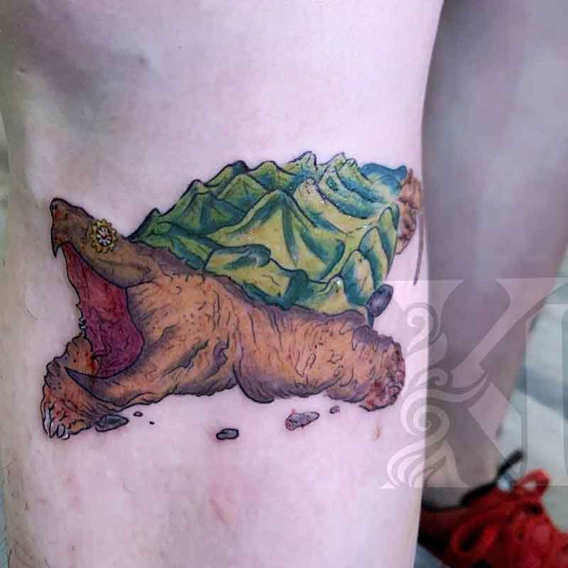 Snapping Turtle Tattoo 2