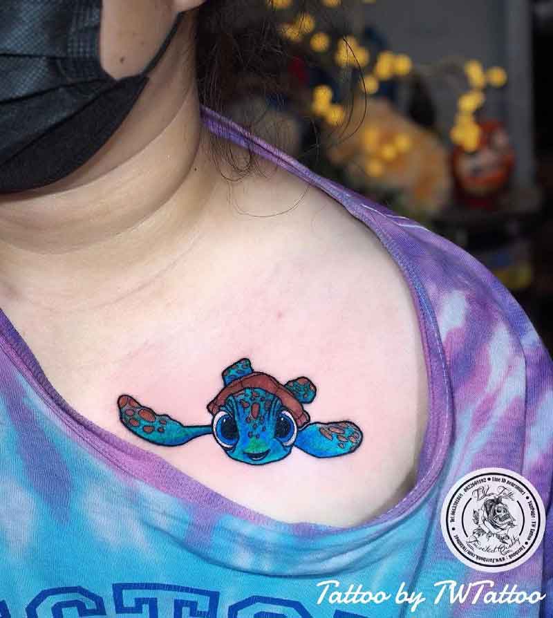 Squirt Turtle Tattoo 1