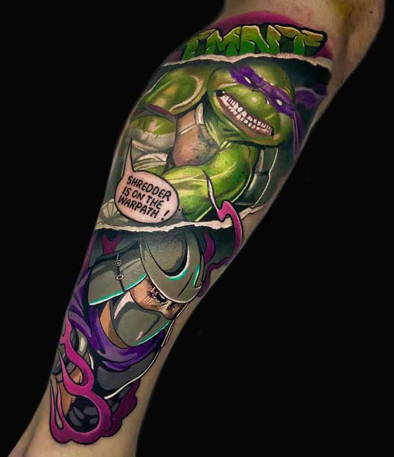 Teenage Mutant Ninja Turtles Tattoo 3