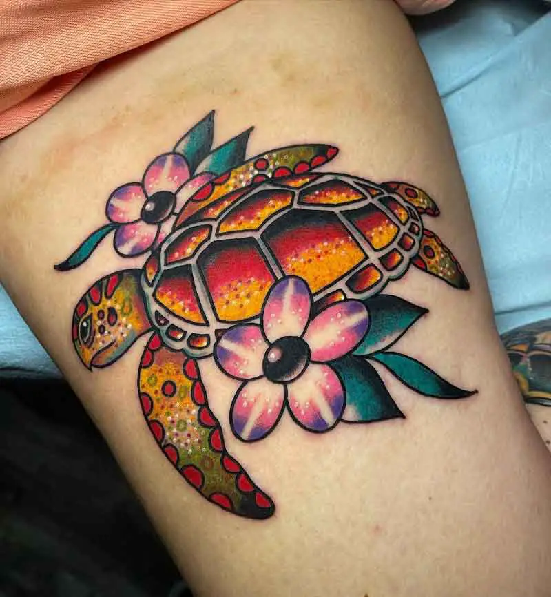 75 Outstanding Turtle Tattoo Ideas And Symbolism Behind Them