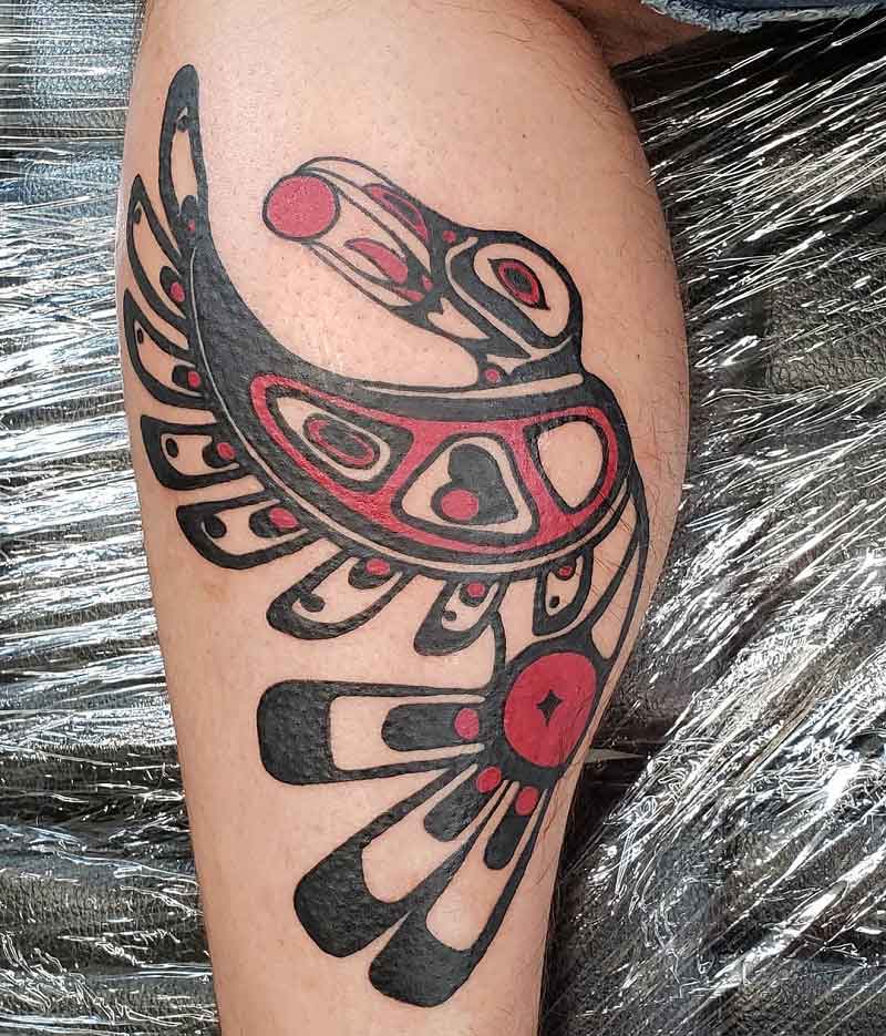 Tribal Raven Tattoo 2