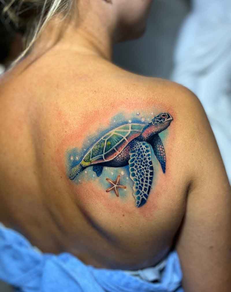 Turtle Back Tattoo 2