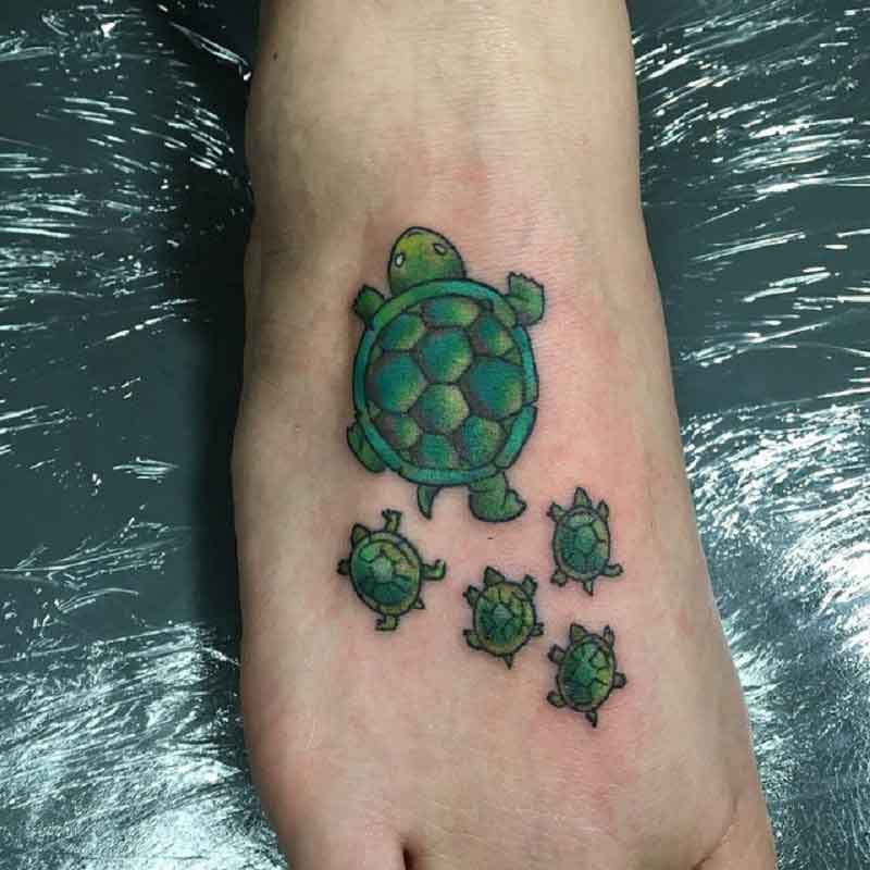 Turtle Family Tattoo 1