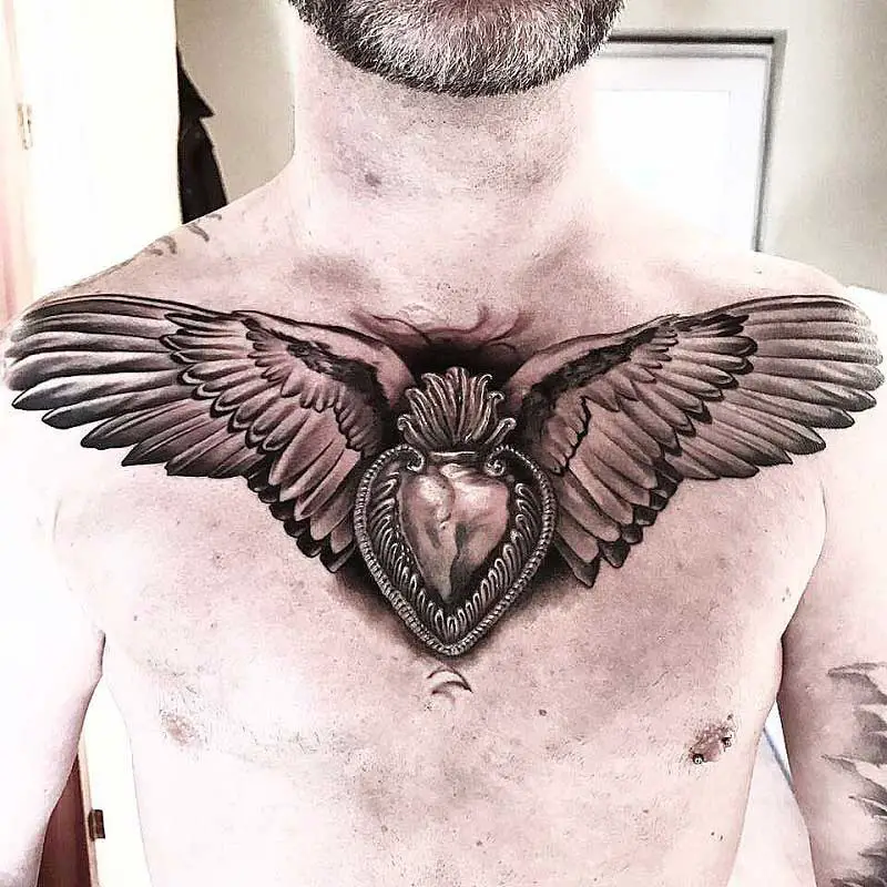 angel-wings-sacred-heart-chest-tattoo-2