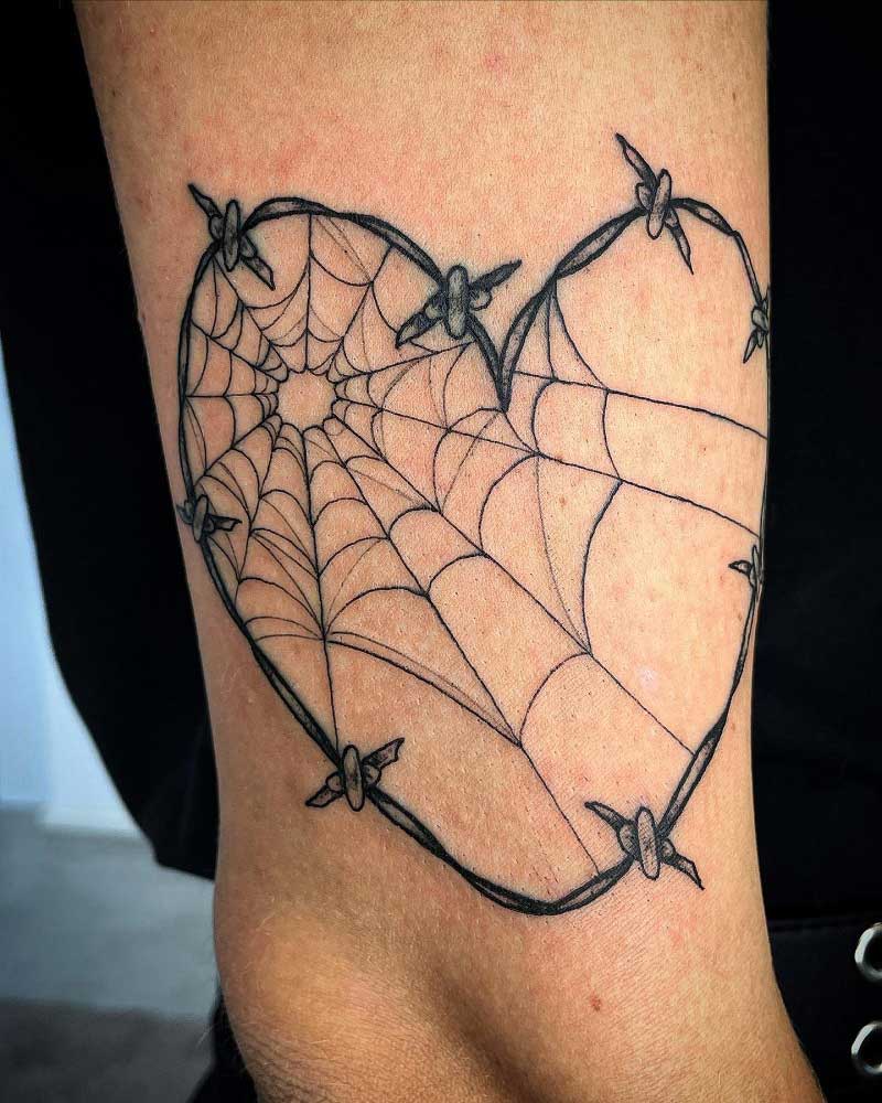 barbed-wire-spider-web-tattoo-1