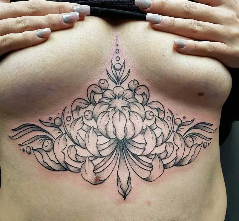 chrysanthemum-sternum-tattoo-2