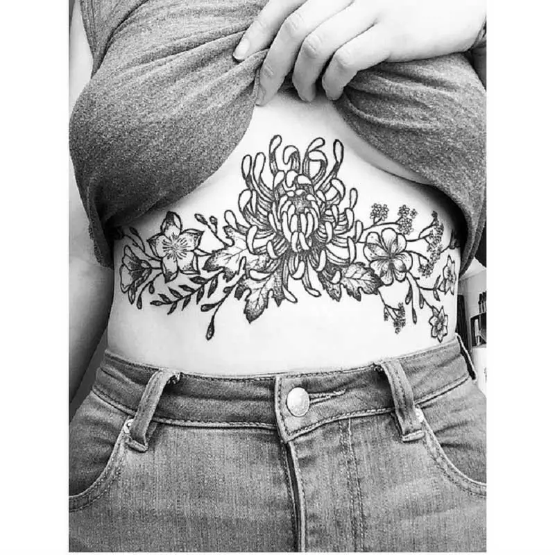 chrysanthemum-sternum-tattoo-3