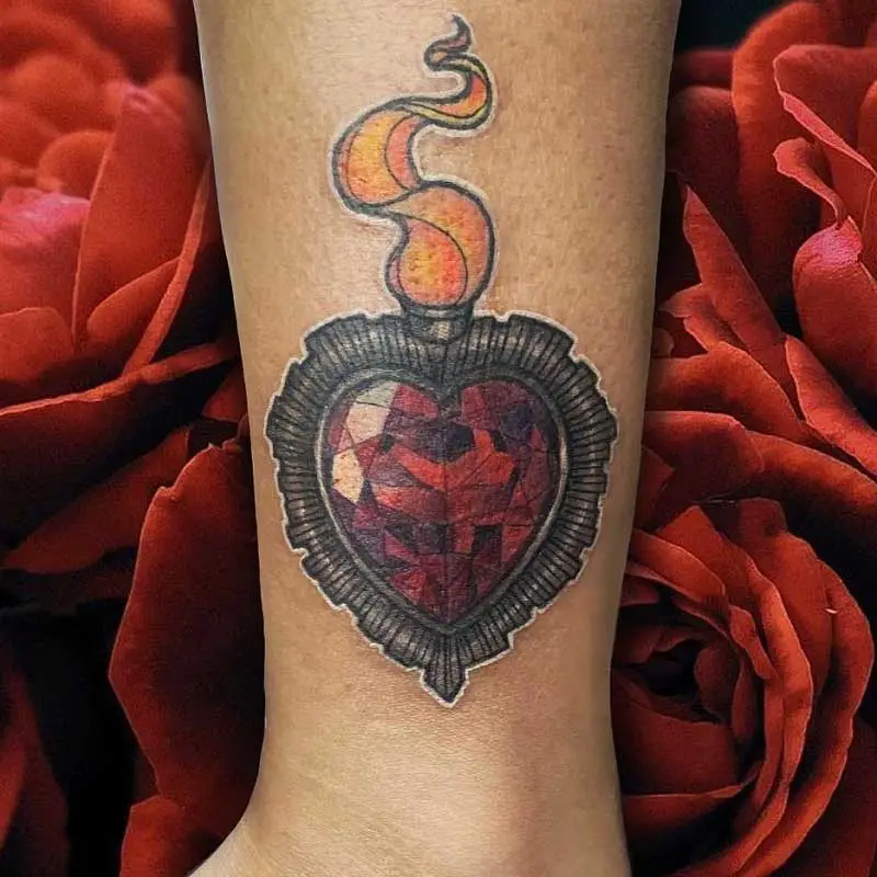 flaming-sacred-heart-tattoo-1