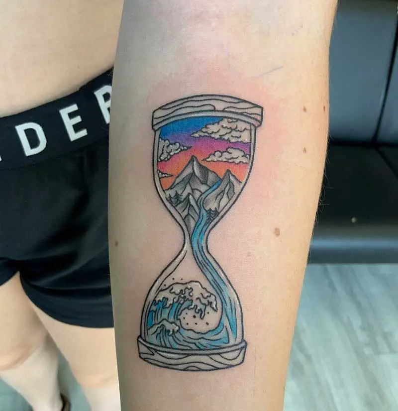 forearm-hourglass-tattoo-1