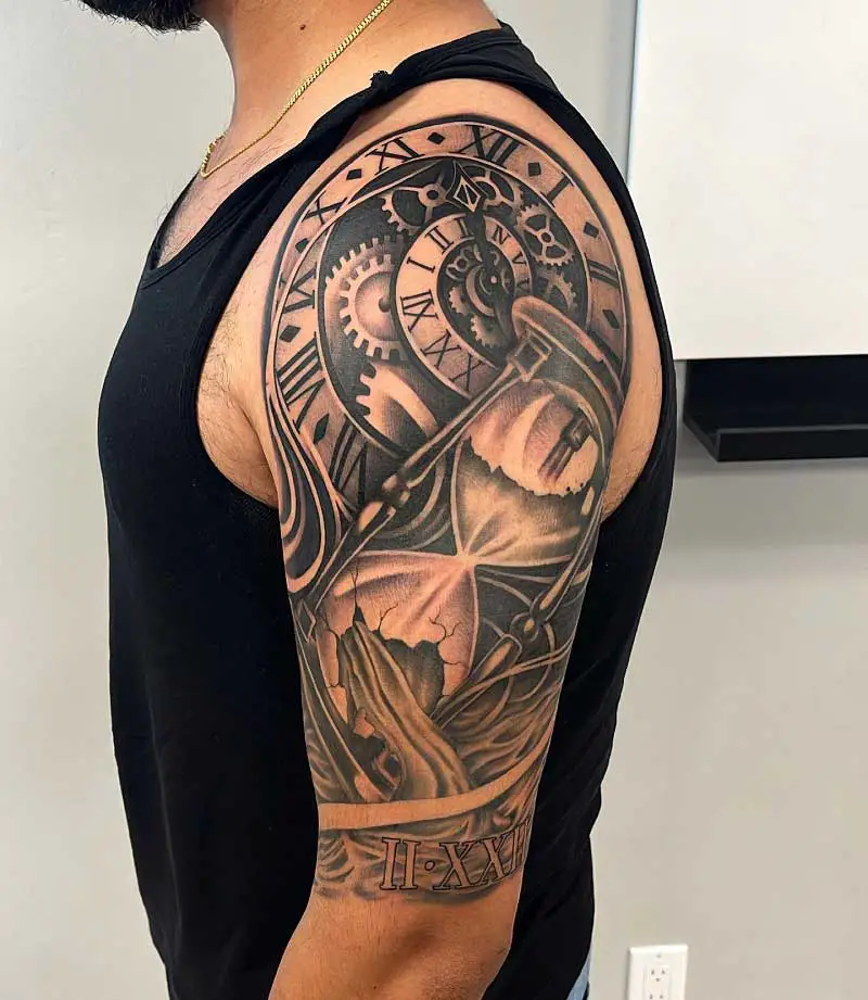 hourglass-clock-tattoo-2