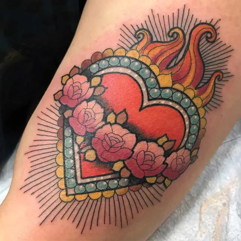 mexican-sacred-heart-tattoo-1