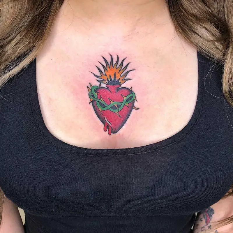 new-school-sacred-heart-tattoo-1