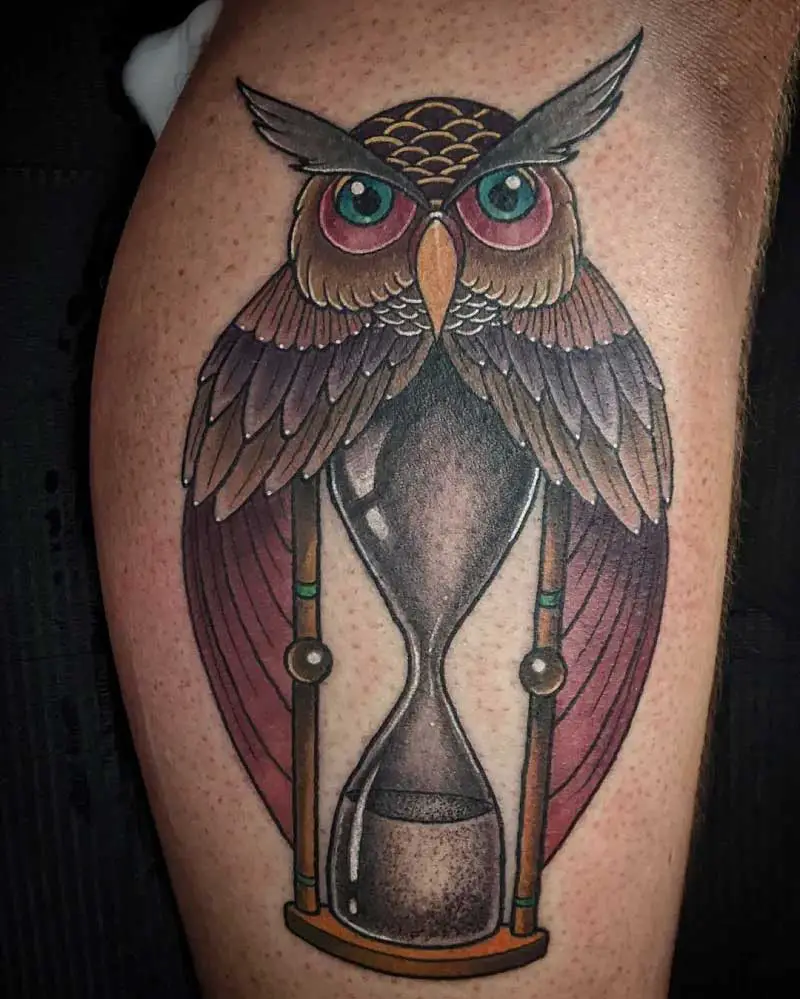 owl-holding-hourglass-tattoo-1