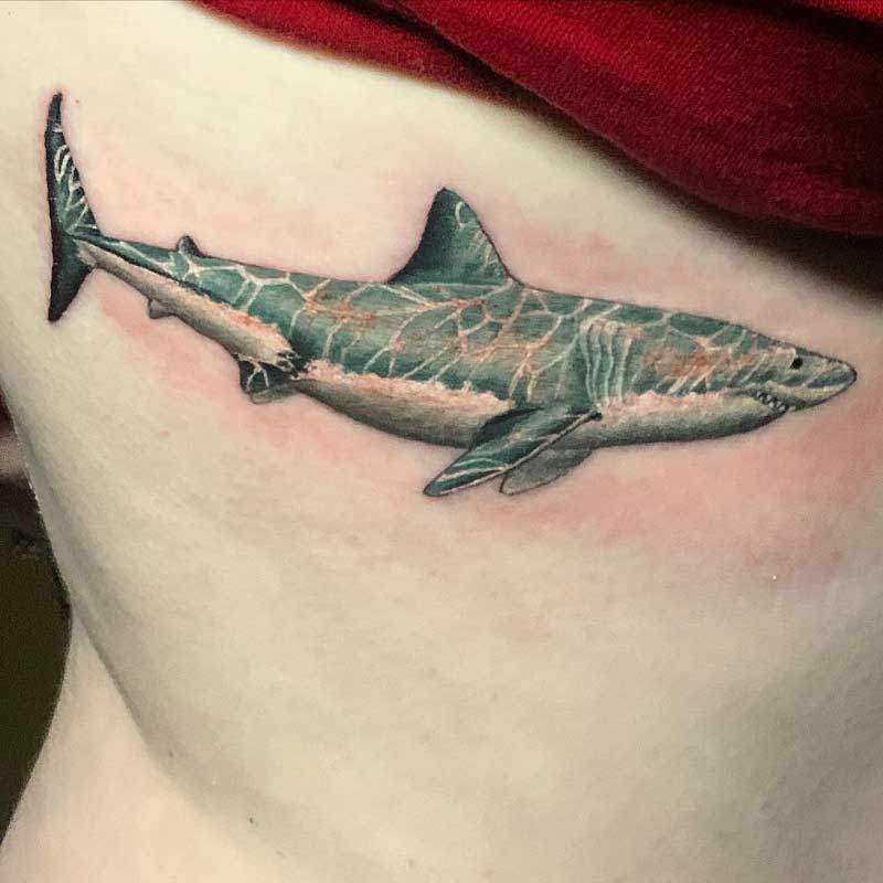 realistic-shark-tattoo-1