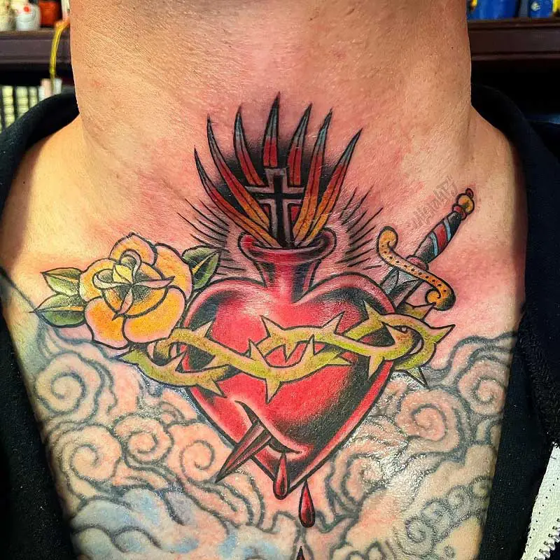 sacred-heart-throat-tattoo-3