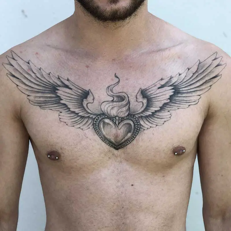sacred-heart-wings-tattoo-1