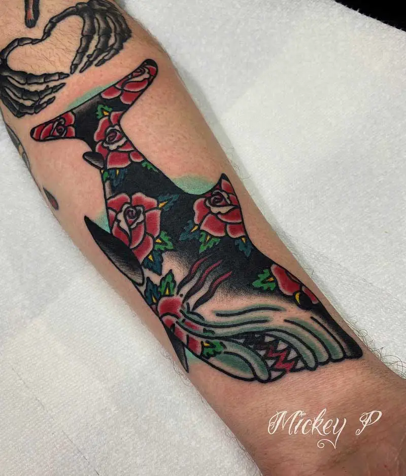 shark-rose-tattoo-1