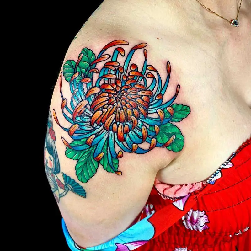 spider-chrysanthemum-tattoo-1